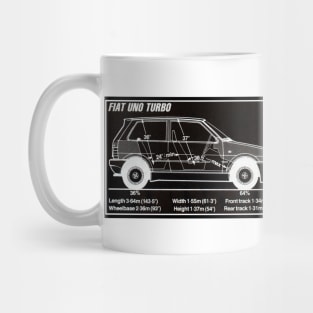 Fiat Uno Turbo Mug